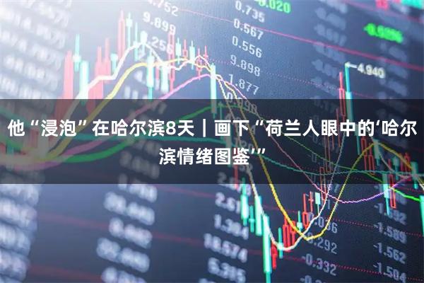 他“浸泡”在哈尔滨8天｜画下“荷兰人眼中的‘哈尔滨情绪图鉴’”